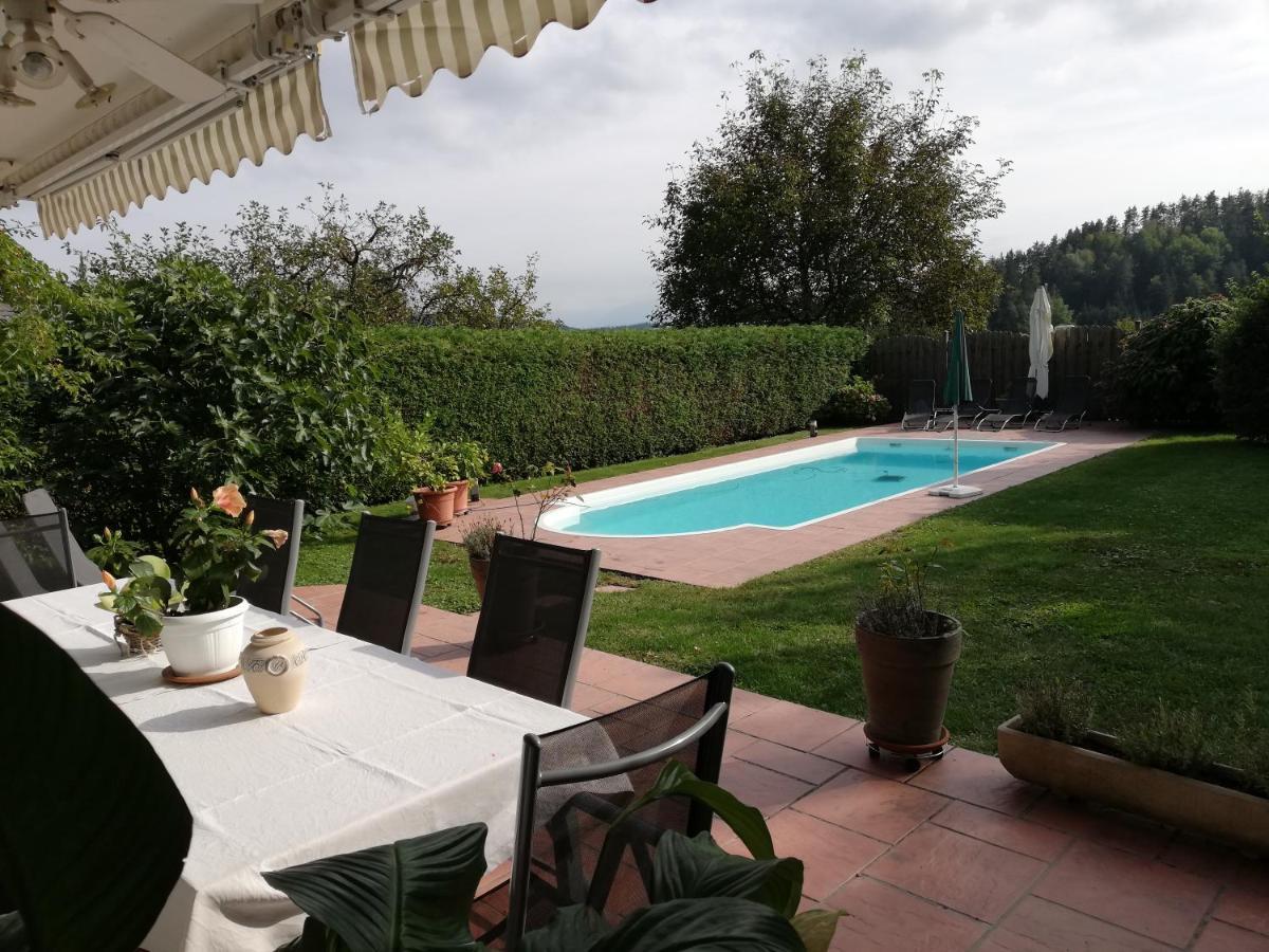 Ferienwohnung Mit Pool In Woerthersee Naehe Dellach  Dış mekan fotoğraf